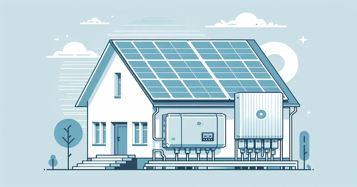 Inverter fotovoltaico di nuova generazione installato su impianto solare domestico